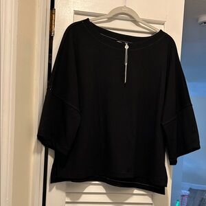 Max Studio Elegant Black Blouse